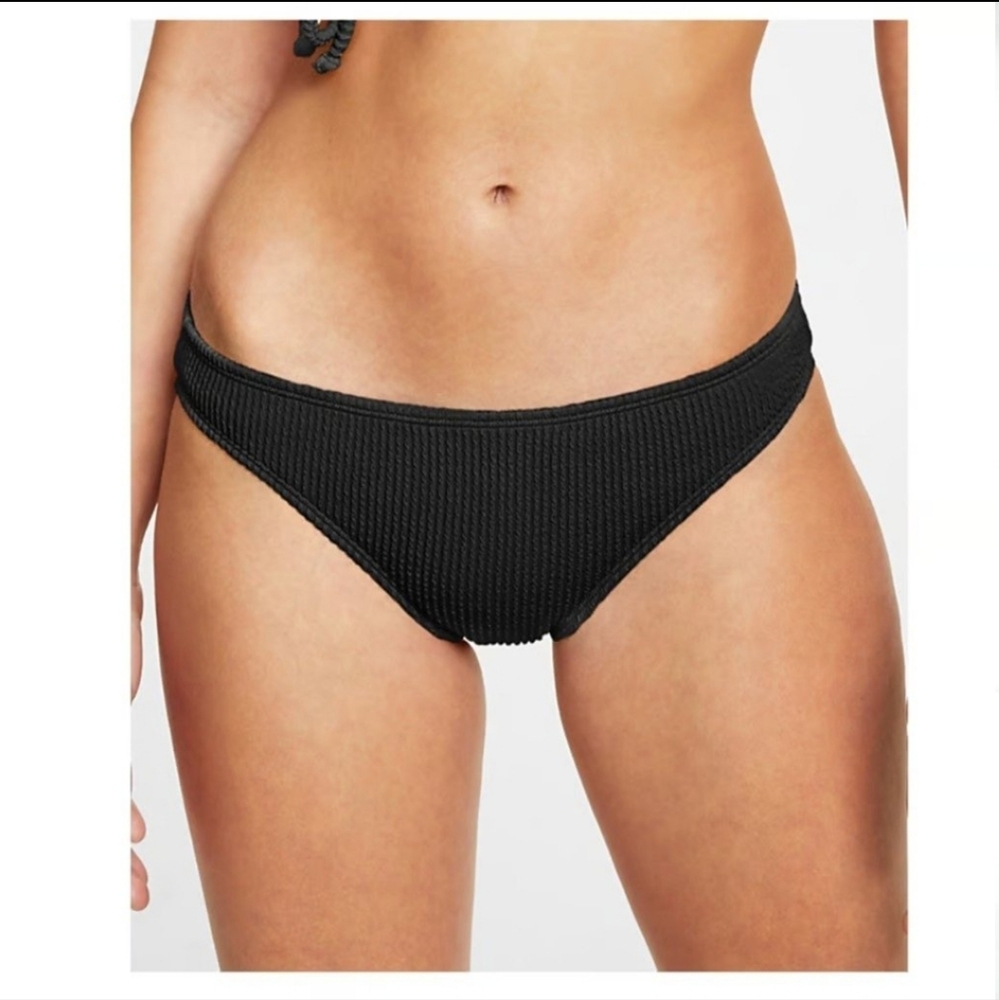 Salt + Cove 2 Black Bikini Bottoms
